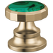Brizo Beauclere HI5365 Widespread Lavatory Wheel Handle Kit - Luxe Gold / Malachite