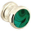 Polished Nickel / Malachite