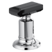 Brizo Invari: Widespread Lavatory Black Crystal Knob Handle Kit
