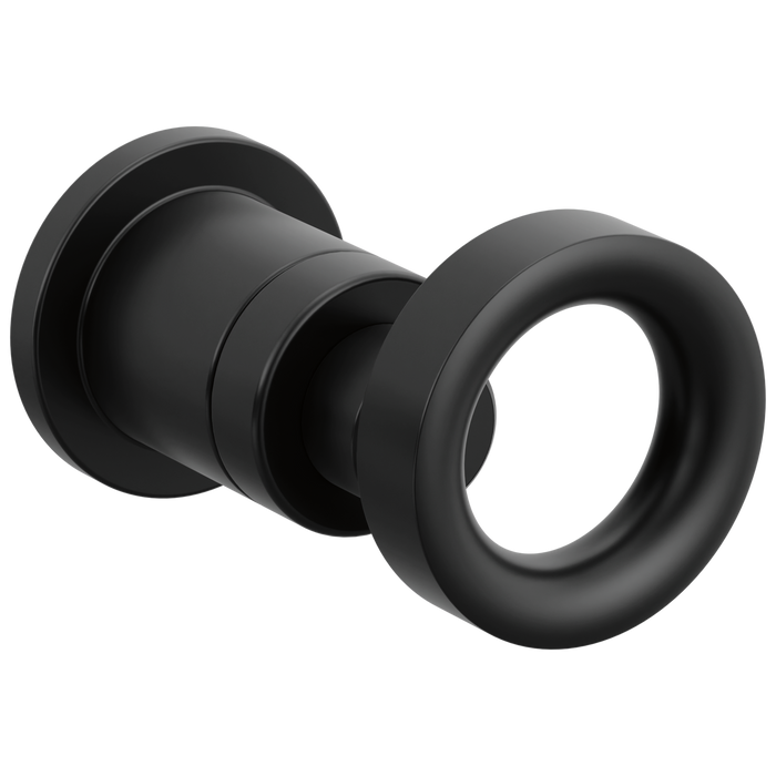 Brizo Roccesco HK58112 Single-Handle Wall Mount Lavatory Knob Handle Kit - Matte Black