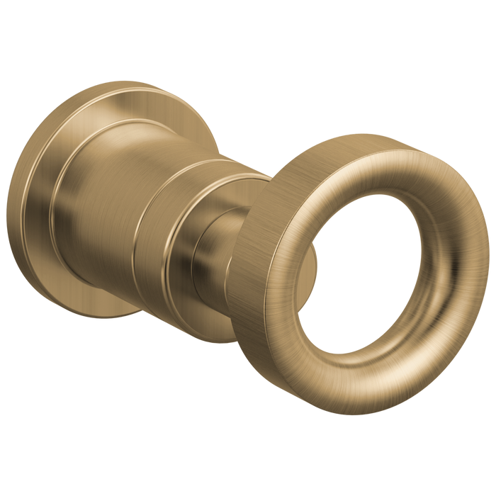 Brizo Roccesco HK58112 Single-Handle Wall Mount Lavatory Knob Handle Kit - Luxe Gold