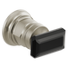 Brizo Invari: Wall Mount Lavatory Black Crystal Knob Handle Kit