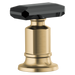 Brizo Invari: Roman Tub Faucet Black Crystal Knob Handle Kit