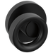Brizo Roccesco HK704112 Two-Handle Wall Mount Tub Filler Knob Handle Kit - Matte Black