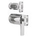 Brizo Kintsu: TempAssure Thermostatic Valve with Diverter Trim Knob Handle Kit