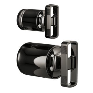 Brizo Kintsu: Pressure Balance Valve with Integrated Diverter Trim Knob Handle Kit