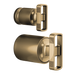 Brizo Kintsu: Pressure Balance Valve with Integrated Diverter Trim Knob Handle Kit