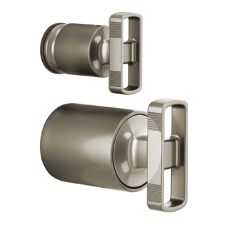 Brizo Kintsu: Pressure Balance Valve with Integrated Diverter Trim Knob Handle Kit