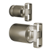 Brizo Kintsu: Pressure Balance Valve with Integrated Diverter Trim Knob Handle Kit