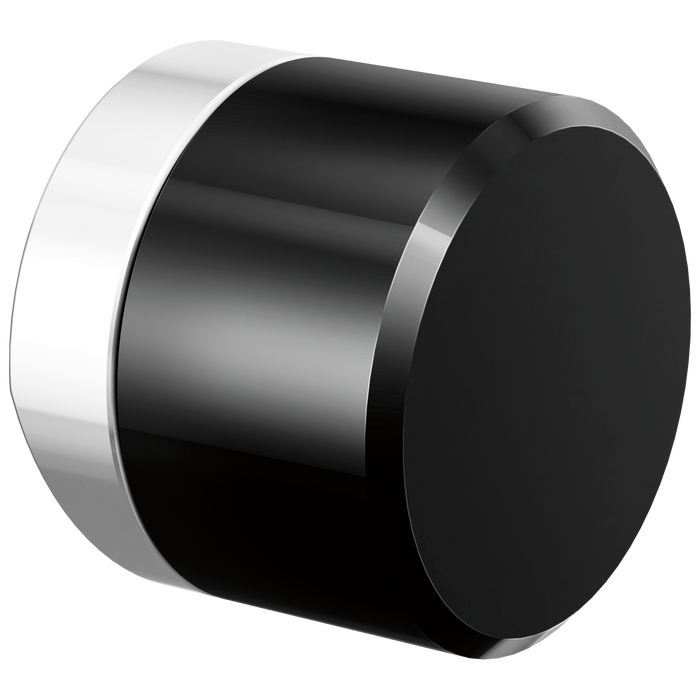 Brizo Odin HKK175 Kitchen Faucet Black Crystal Knob Handle Kit - Polished Chrome / Black Crystal