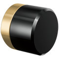 Polished Gold / Black Crystal