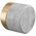 Brizo Odin HKK175 Kitchen Faucet Concrete Knob Handle Kit - Polished Gold / Concrete