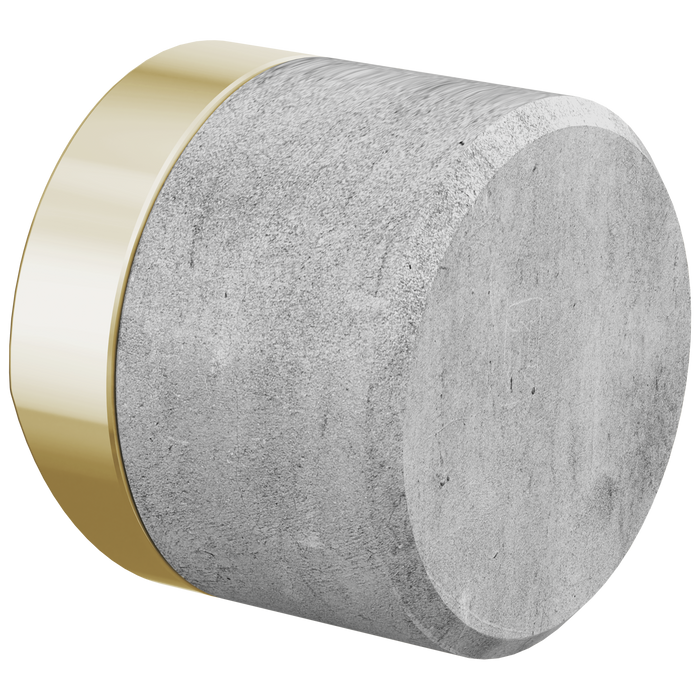 Brizo Odin HKK175 Kitchen Faucet Concrete Knob Handle Kit - Polished Nickel / Concrete