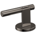 Brizo Roccesco HL53110 Widespread Lavatory Lever Handle Kit - Brilliance Black Onyx