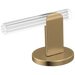 Brizo Roccesco HL53110 Widespread Lavatory Lever Handle Kit - Luxe Gold / Clear Acrylic