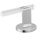Brizo Roccesco HL53110 Widespread Lavatory Lever Handle Kit - Polished Chrome / Clear Acrylic