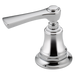 Brizo Rook: Widespread Lavatory and Bidet Lever Handle Kit