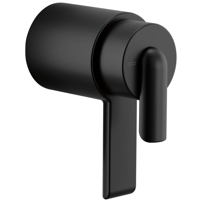 Brizo Roccesco HL60111 TempAssure Thermostatic Valve Trim Bent Lever Handle Kit - Matte Black