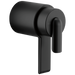 Brizo Roccesco HL60111 TempAssure Thermostatic Valve Trim Bent Lever Handle Kit - Matte Black