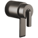 Brizo Roccesco HL60111 TempAssure Thermostatic Valve Trim Bent Lever Handle Kit - Brilliance Black Onyx