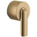 Brizo Roccesco HL60P111 Pressure Balance Valve Trim Bent Lever Handle Kit - Luxe Gold