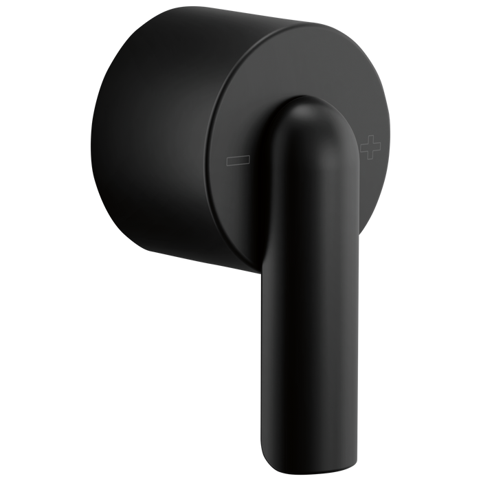 Brizo Roccesco HL66111 Sensori Thermostatic Valve Trim Bent Lever Handle Kit - Matte Black