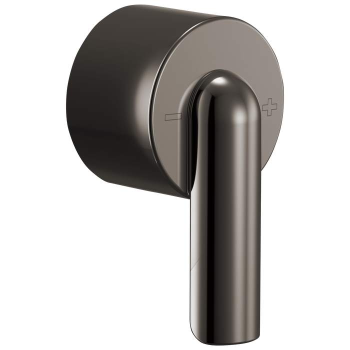 Brizo Roccesco HL66111 Sensori Thermostatic Valve Trim Bent Lever Handle Kit - Brilliance Black Onyx