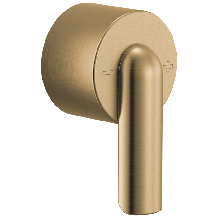 Brizo Roccesco HL66111 Sensori Thermostatic Valve Trim Bent Lever Handle Kit - Luxe Gold
