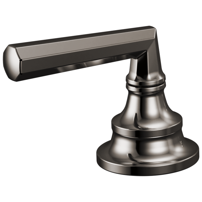 Brizo Beauclere HL665 Roman Tub Faucet Lever Handle Kit - Brilliance Black Onyx