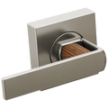 Luxe Nickel / Teak Wood
