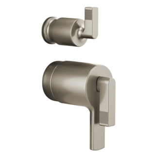 Brizo Kintsu: TempAssure Thermostatic Valve with Integrated Diverter Trim Lever Handle Kit