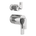 Brizo Kintsu: TempAssure Thermostatic Valve with Integrated Diverter Trim Lever Handle Kit
