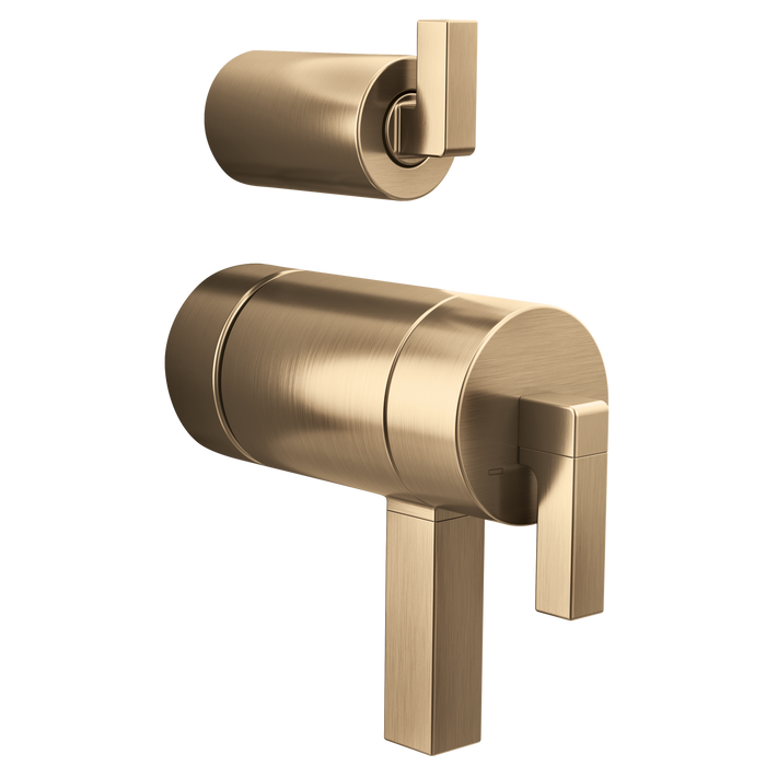 TempAssure Thermostatic Valve with Integrated Diverter Trim Lever Handle Kit