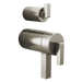 Brizo Frank Lloyd Wright: TempAssure Thermostatic Valve with Integrated Diverter Trim Lever Handle Kit
