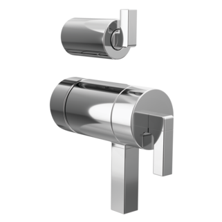 Brizo Frank Lloyd Wright: TempAssure Thermostatic Valve with Integrated Diverter Trim Lever Handle Kit