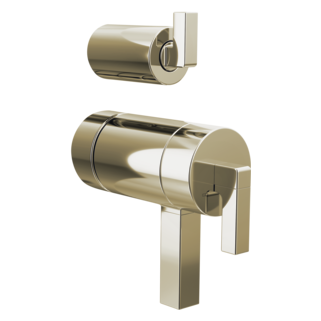Brizo Frank Lloyd Wright: TempAssure Thermostatic Valve with Integrated Diverter Trim Lever Handle Kit