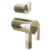 Brizo Frank Lloyd Wright: TempAssure Thermostatic Valve with Integrated Diverter Trim Lever Handle Kit