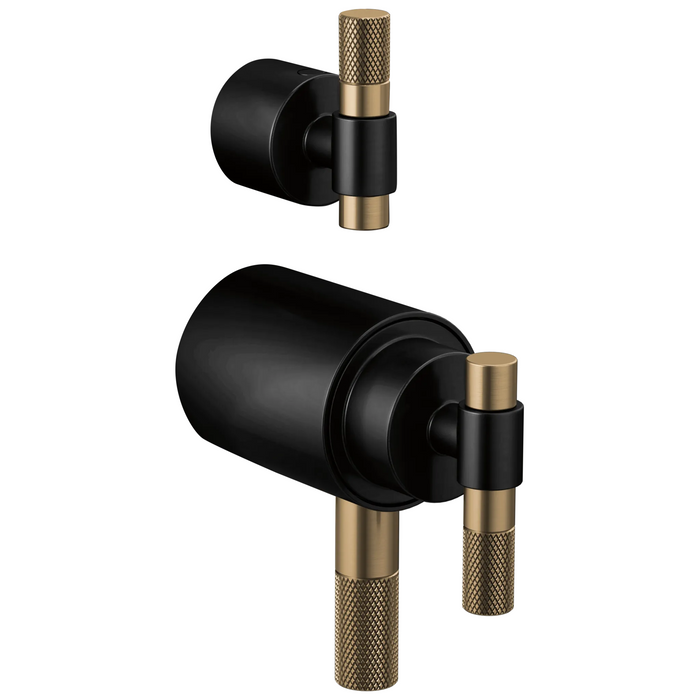Tempassure Thermostatic Valve With Diverter Trim Handle Kit - T-Lever