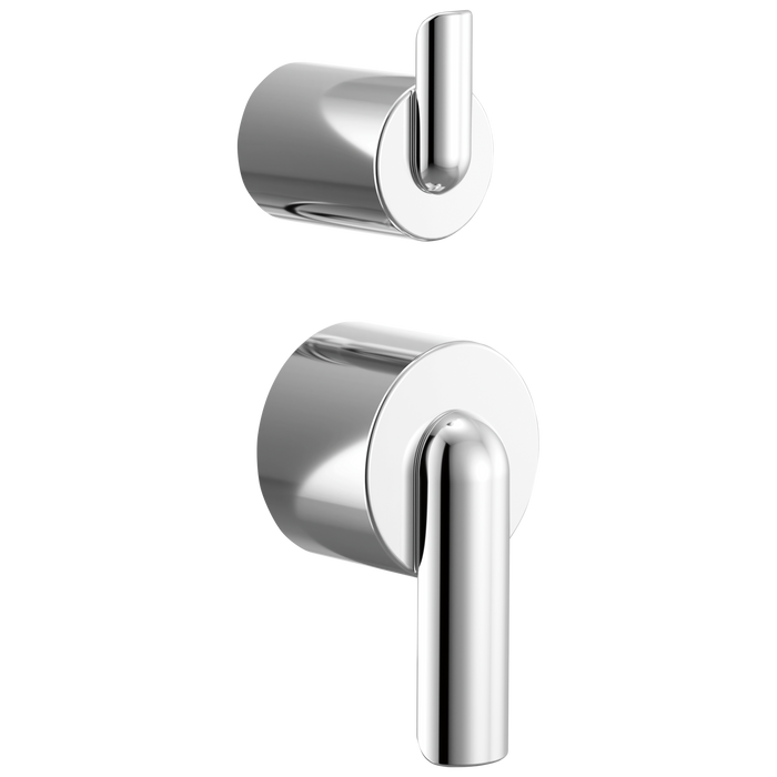 Brizo Roccesco HL75P111 Pressure Balance Valve with Integrated Diverter Trim Bent Lever Handle Kit - Chrome