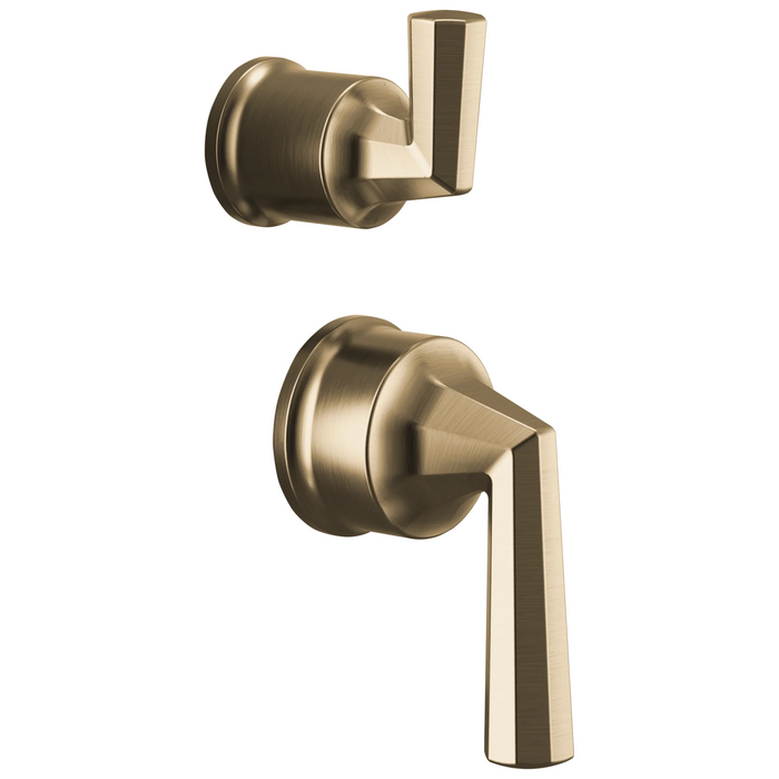 Brizo Beauclere HL75P65 Pressure Balance Valve with Integrated Diverter Trim Lever Handle Kit - Luxe Gold