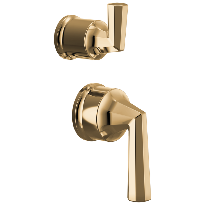 Brizo Beauclere HL75P65 Pressure Balance Valve with Integrated Diverter Trim Lever Handle Kit - Polished Gold