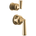 Brizo Beauclere HL75P65 Pressure Balance Valve with Integrated Diverter Trim Lever Handle Kit - Polished Gold