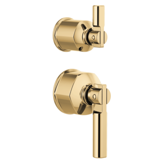 Brizo Invari: Pressure Balance Valve with Integrated Diverter Trim Lever Handle Kit