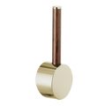 Polished Nickel / Wood