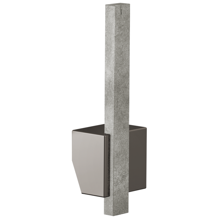 Brizo Frank Lloyd Wright HLK023 Pull-Down Kitchen Faucet Offset Concrete Lever Handle Kit​ - Brilliance Black Onyx / Concrete