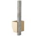 Brizo Frank Lloyd Wright HLK023 Pull-Down Kitchen Faucet Offset Concrete Lever Handle Kit​ - Luxe Gold / Concrete