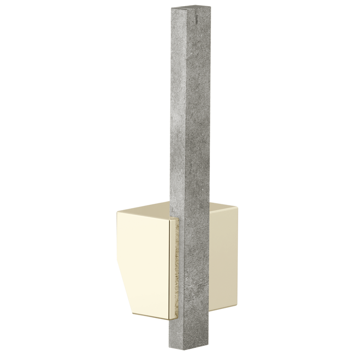 Brizo Frank Lloyd Wright HLK023 Pull-Down Kitchen Faucet Offset Concrete Lever Handle Kit​ - Polished Nickel / Concrete