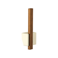 Polished Nickel / Wood