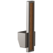 Brizo Frank Lloyd Wright HLK024 Pull-Down Kitchen Faucet Lever with Wood Inlay Handle Kit​ - Brilliance Black Onyx / Wood