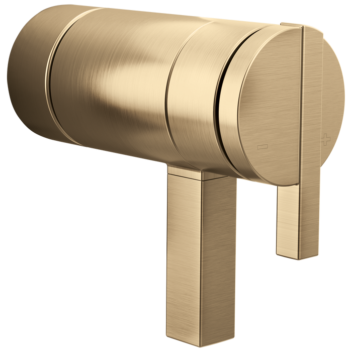 Brizo Frank Lloyd Wright HW6022 TempAssure Thermostatic Valve Lunar Handle Kit - Luxe Gold